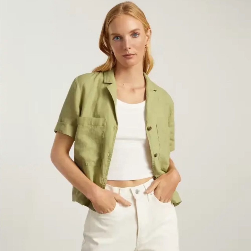 Everlane Linen Short-Sleeve Shirt and Pant